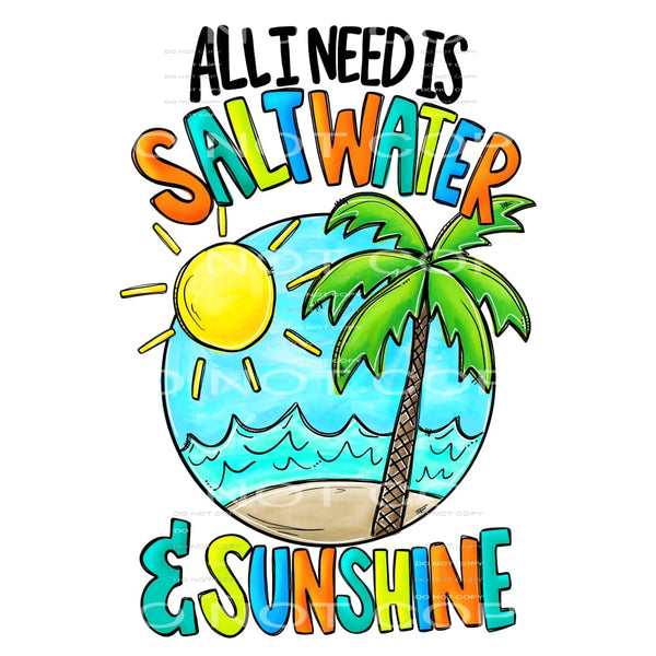 All i need is salt water and sunshine # 971 - Heat Transfer