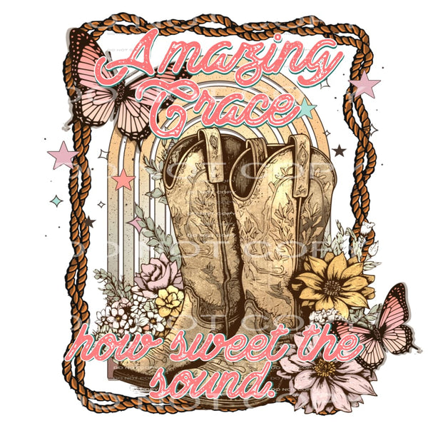 Amazing grace # 767 Sublimation transfers - Heat Transfer