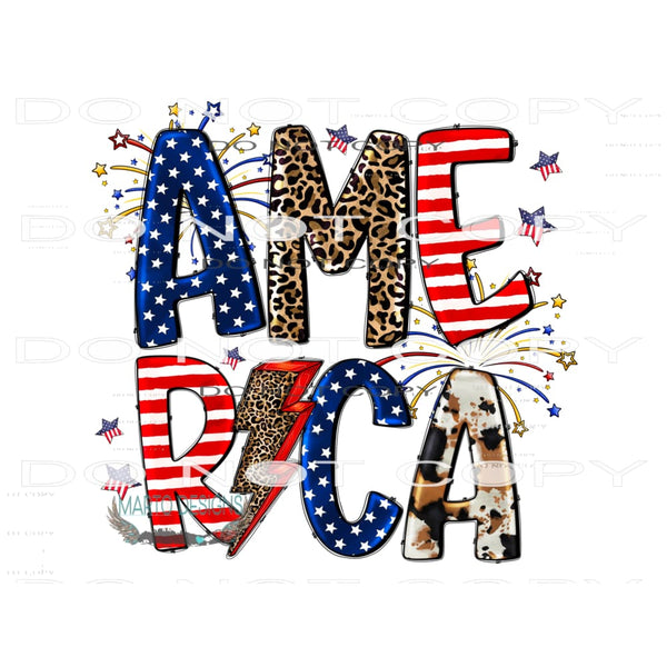 America #10553 Sublimation transfers - Heat Transfer