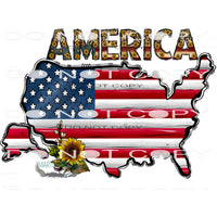 America #10554 Sublimation transfers - Heat Transfer