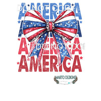 America # 2 Sublimation transfers - Heat Transfer Graphic