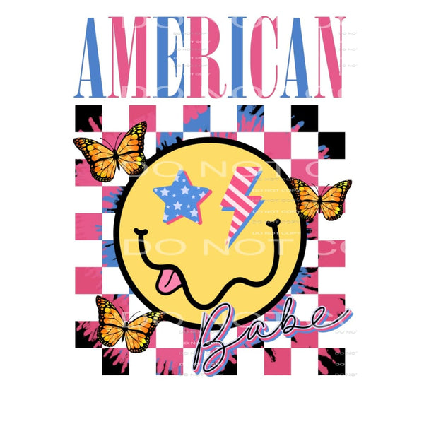 America face # 507 Sublimation transfers - Heat Transfer