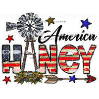 America Honey #10600 Sublimation transfers - Heat Transfer