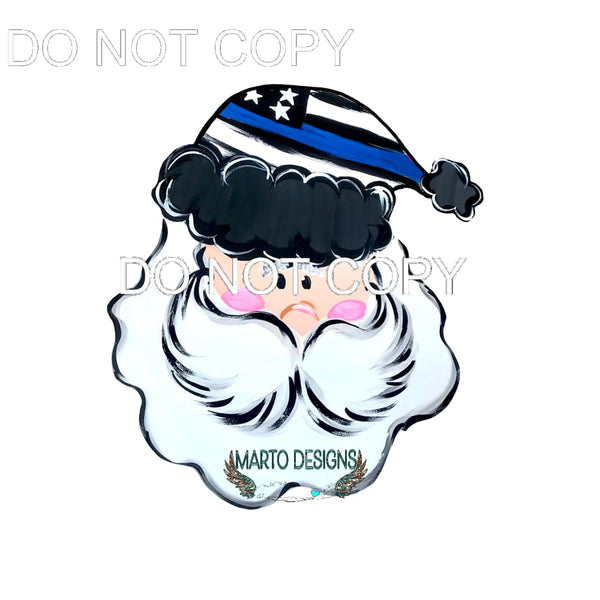 America Santa #161 Sublimation transfers - Heat Transfer