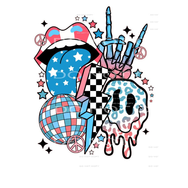 American #5555 Sublimation transfers - Heat Transfer Graphic