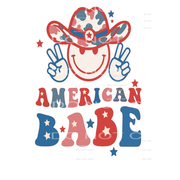 American Babe #5347 Sublimation transfers - Heat Transfer