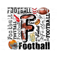 American Football #10950 Sublimation transfer - Heat