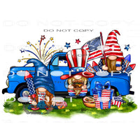 American Gnome Truck #10892 Sublimation transfer - Heat