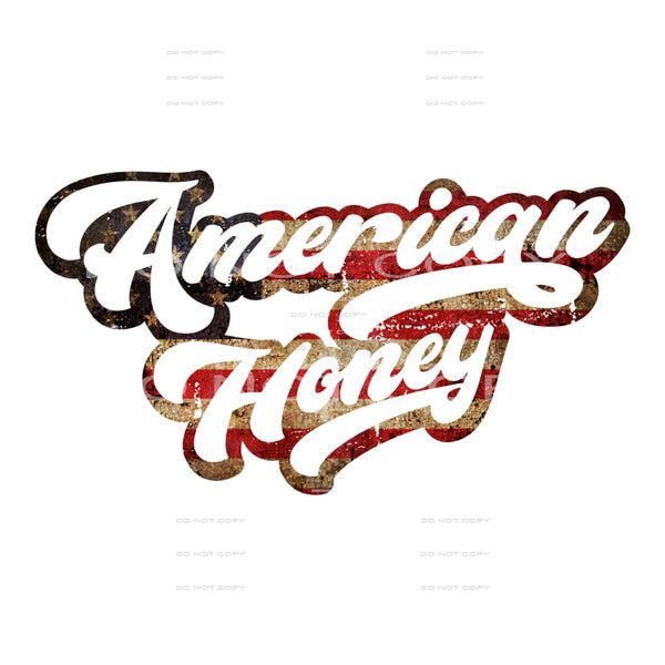American honey # 254 Sublimation transfers - Heat Transfer