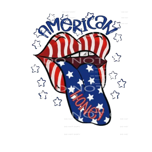 American Honey # 99944 Sublimation transfers - Heat Transfer