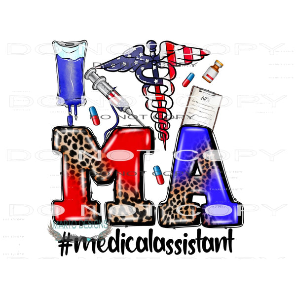 American MA #10889 Sublimation transfer - Heat Transfer