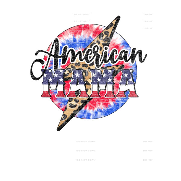 American Mama #5513 Sublimation transfers - Heat Transfer