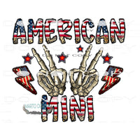 American Mini #10788 Sublimation transfers - Heat Transfer