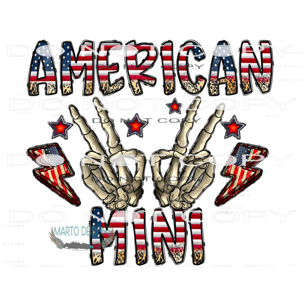 American Mini #10788 Sublimation transfers - Heat Transfer