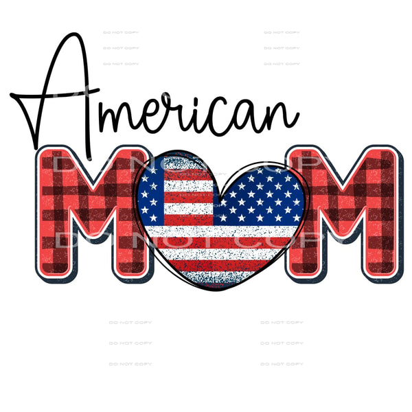 American mom # 238 Sublimation transfers - Heat Transfer