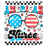 American nurse #10760 Sublimation transfers - Heat Transfer