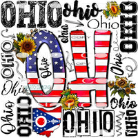American Ohio #10805 Sublimation transfers - Heat Transfer