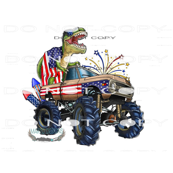 American Saurus #10843 Sublimation transfers - Heat