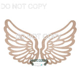 Angel Wings ONLY 6 sizes available # 025 Wood Laser Blank