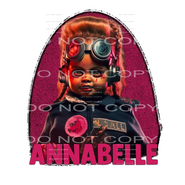 Annabelle # 869 Sublimation transfers - Heat Transfer
