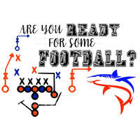 are you ready for some football makos Sublimation transfers