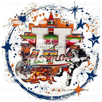 Astros #6565 Sublimation transfers - Heat Transfer Graphic
