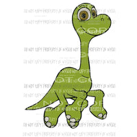 Baby Dino #1 green Sublimation transfers Heat Transfer
