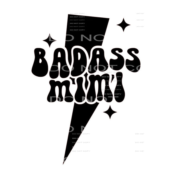 bad ass Mimi # 87004 Sublimation transfers - Heat Transfer