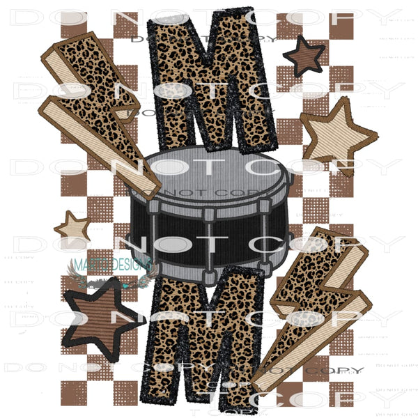 Band Mom #7226 Sublimation transfers - Heat Transfer Graphic