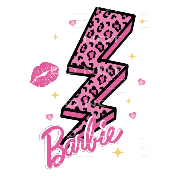 Barbie # 21 Sublimation transfers - Heat Transfer Graphic