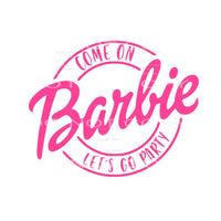 Barbie # 23 Sublimation transfers - Heat Transfer