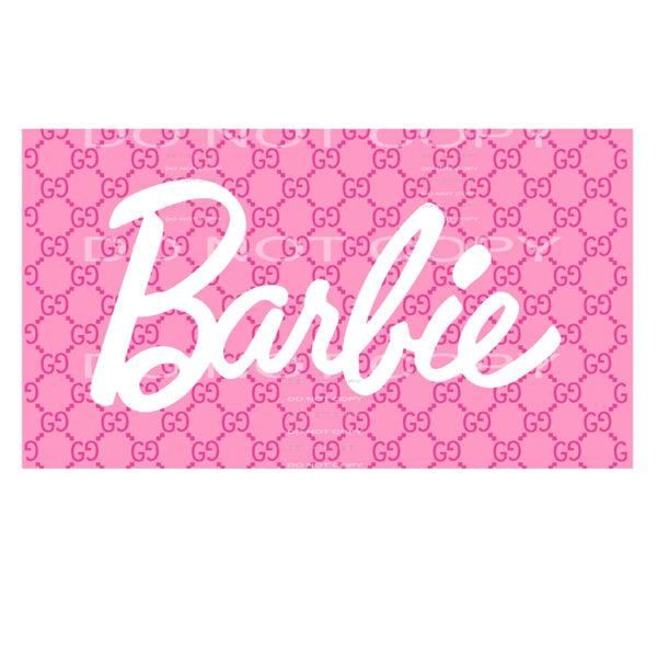 Barbie # 89904 Sublimation transfers - Heat Transfer Graphic