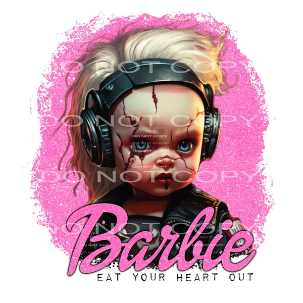 Barbie eat your heart out # 858 Sublimation transfers - Heat