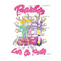 Barbie Let’s Go Party #5986 Sublimation transfers - Heat