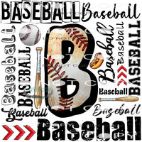 Baseball #10680 Sublimation transfers - Heat Transfer