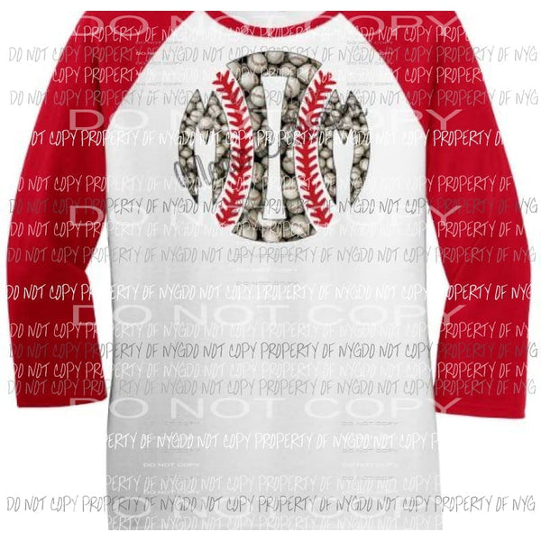 baseball mom sublimation transfer Heat Transfer