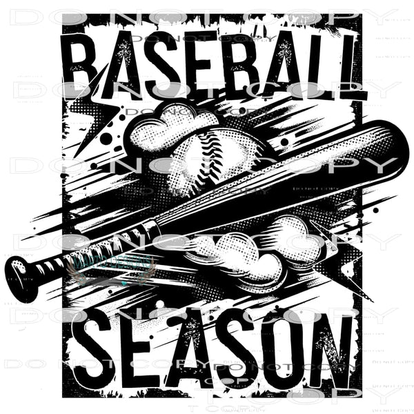 Baseball Season #10296 Sublimation transfers - Heat
