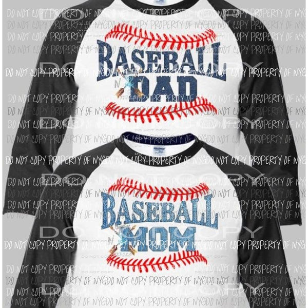 BASEBALL WITH LACES all family members sublimation transfer Heat Transfer