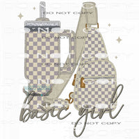 Basic Girl #7663 Sublimation transfer - Heat Transfer