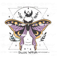 Basic Witch #6802 Sublimation transfers - Heat Transfer