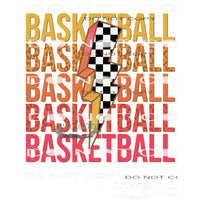 Basketball #9348 Sublimation transfers - Heat Transfer