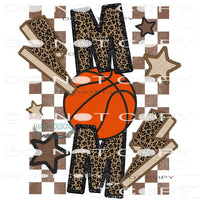 Basketball Mom #7227 Sublimation transfers - Heat Transfer
