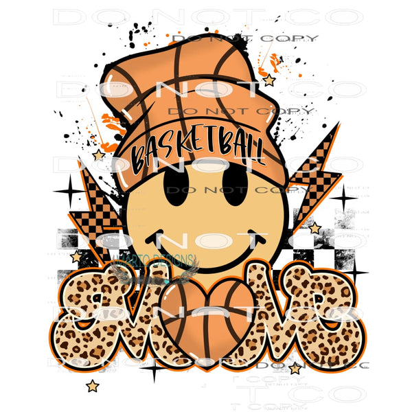 Basketball Mom #9360 Sublimation transfers - Heat Transfer