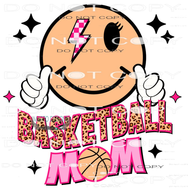 Basketball Mom #9362 Sublimation transfers - Heat Transfer