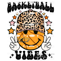 Basketball Vibes #9356 Sublimation transfers - Heat Transfer