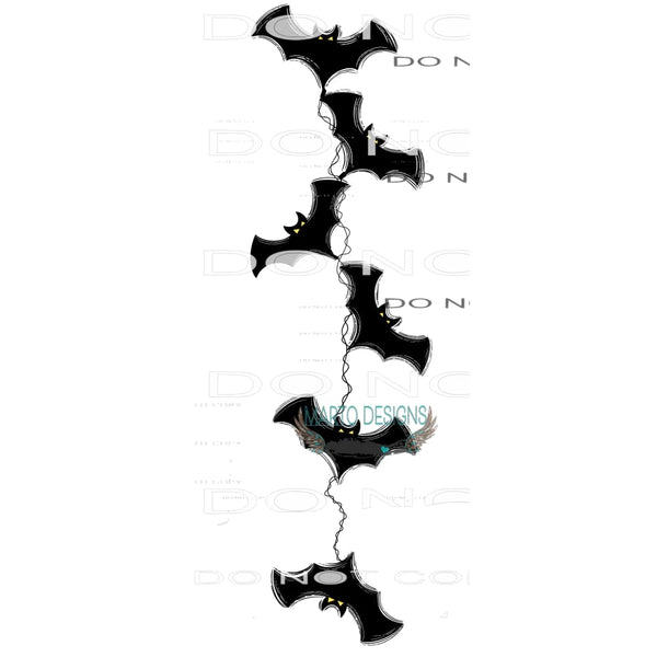 Bat Sleeve #6707 Sublimation transfers - Heat Transfer