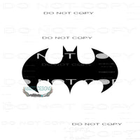 Batman 1 Sublimation transfers - Heat Transfer Graphic Tee