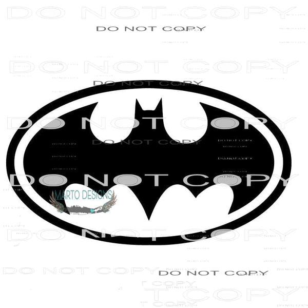 Batman 2 Sublimation transfers - Heat Transfer Graphic Tee