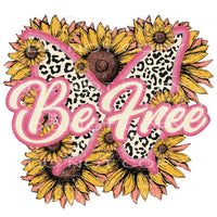 Be Free #4627 Sublimation transfers - Heat Transfer Graphic