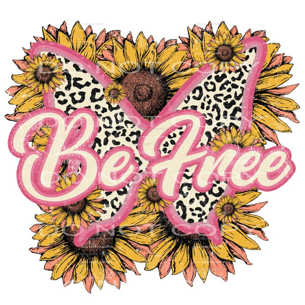 Be Free #4627 Sublimation transfers - Heat Transfer Graphic